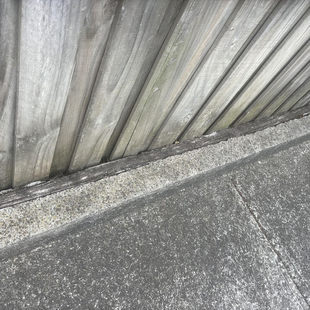 Rotting timber where it meets damp soil, found during a building and pest inspection in Braybrook