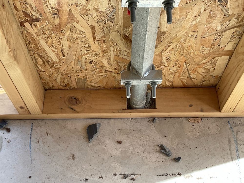 Plates cut through in a loadbearing wall with no approved repair, Manor Lakes
