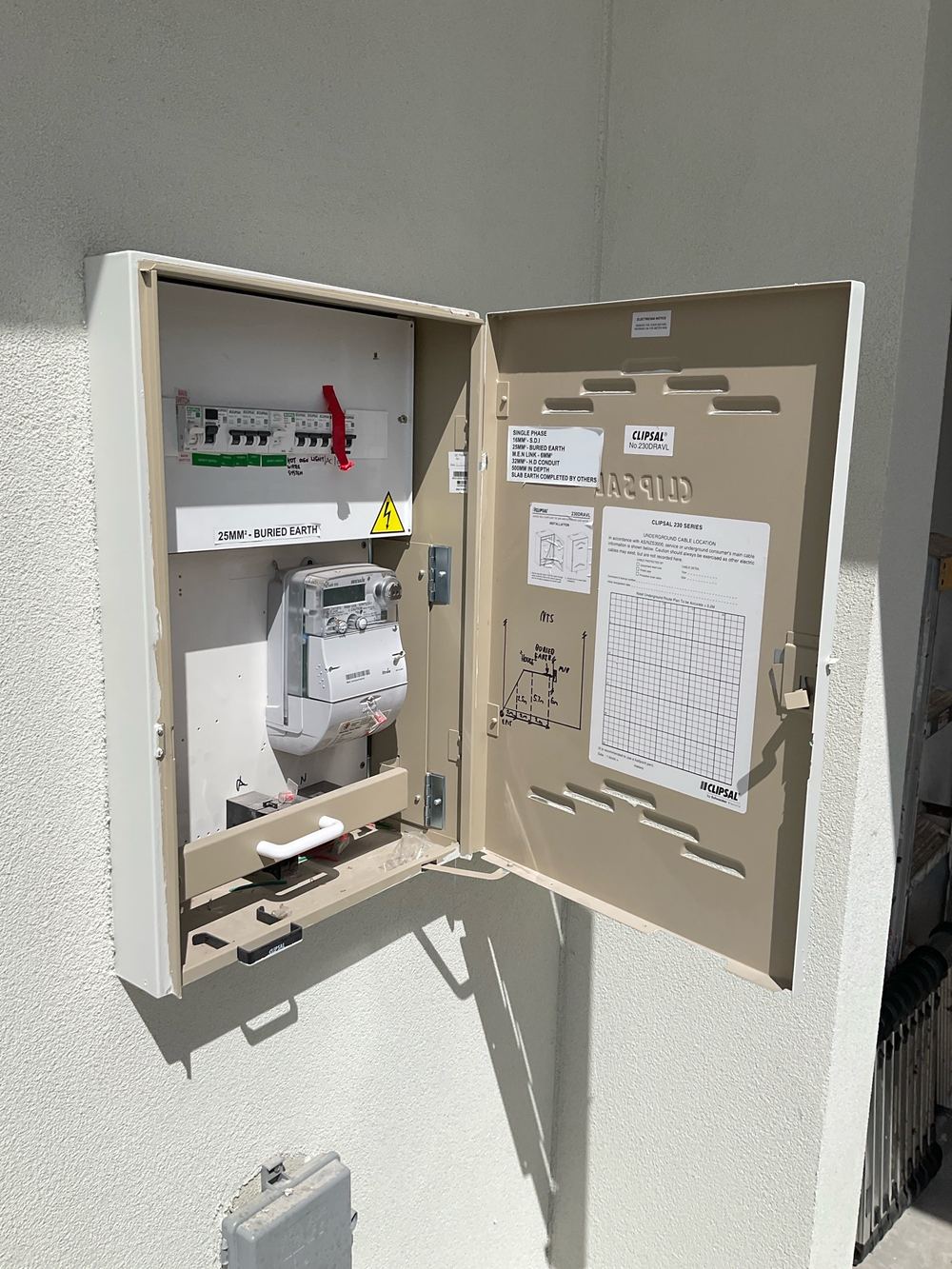 The termite notice that should be in your meter box